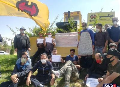 واکنش کارگران هپکو به اظهارات مدیرکل کار استان مرکزی ، صبر کردن فقط بدهی شرکت را سنگین تر نموده است