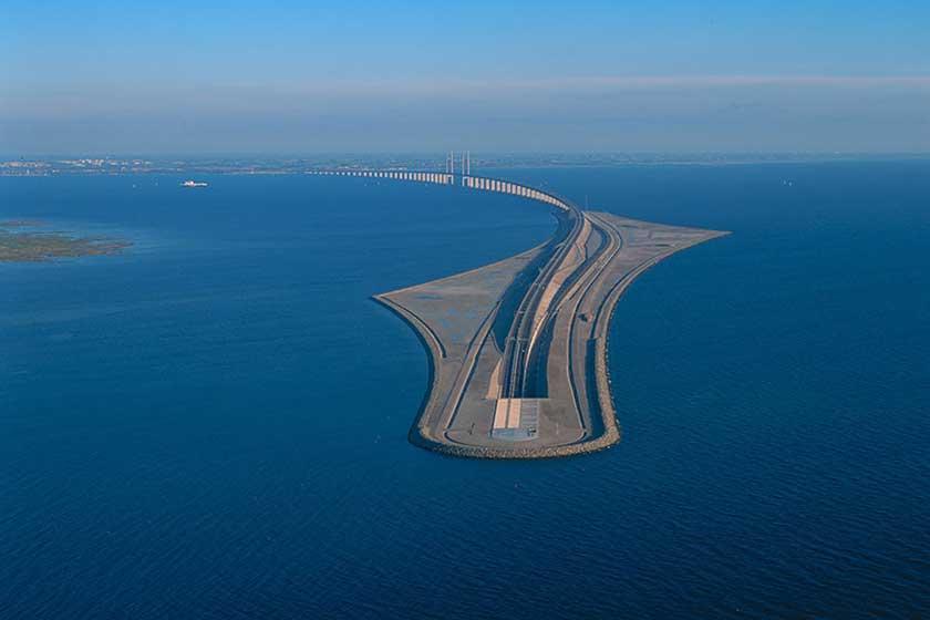 &Oslashresund پل شگفت انگیزی که دانمارک را به سوئد وصل می کند