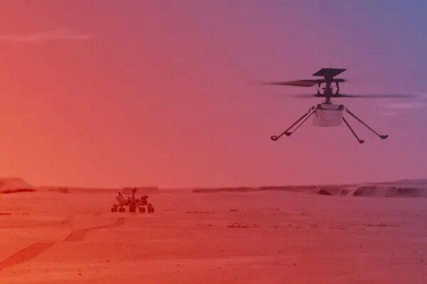 چهارمین پرواز هلیکوپتر مریخی نبوغ امروز انجام می شود
