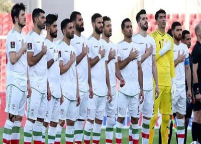 صعود 5 پله ای فوتبال ایران در رنکینگ فیفا